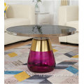 Casablanca salontafel met glas